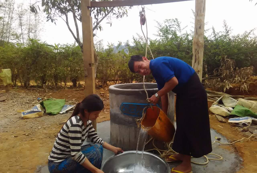 Water well in  Maing Hsu, Myanmar  provided by IDES Grant