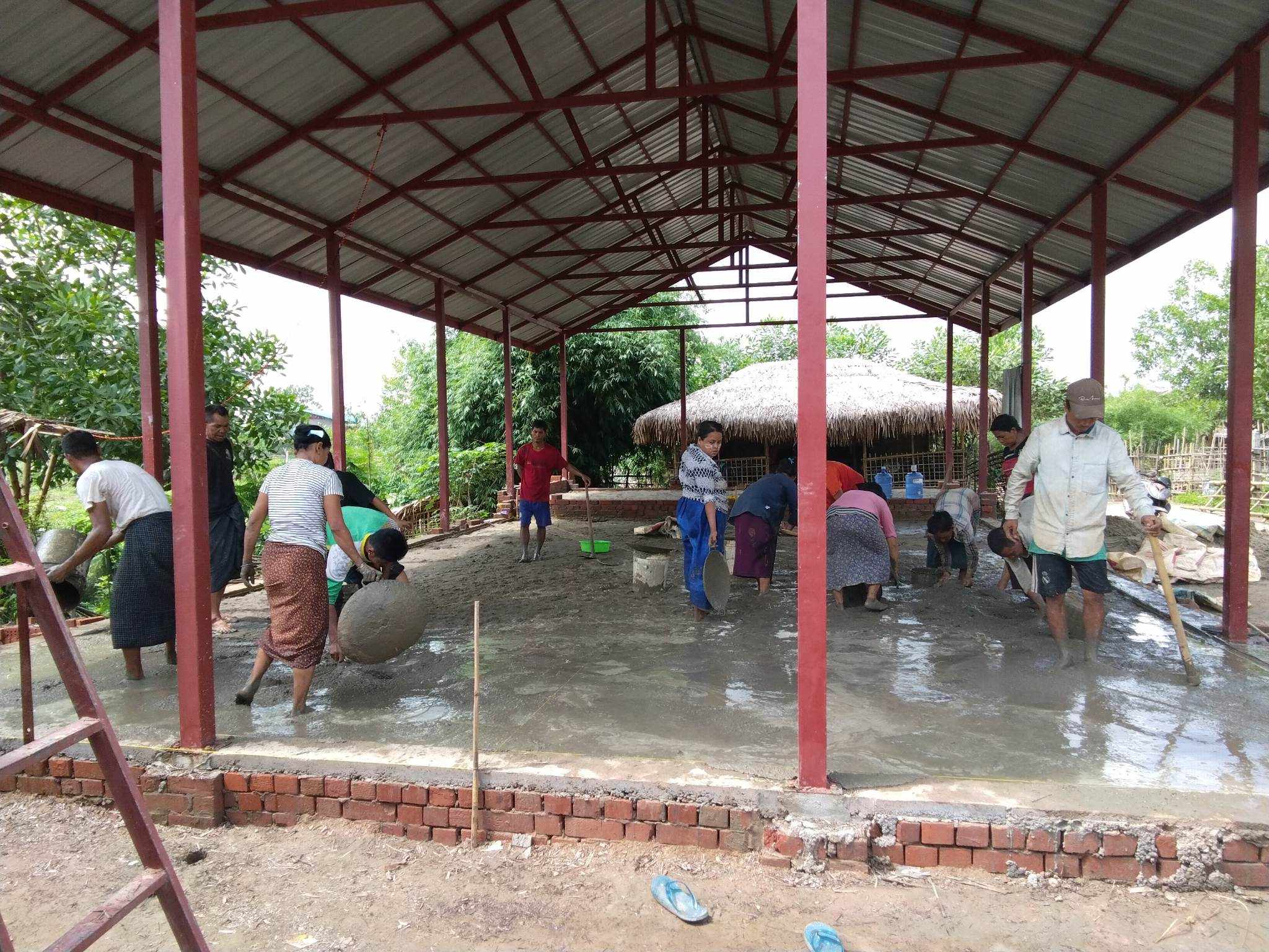 Construction of Refugee Church