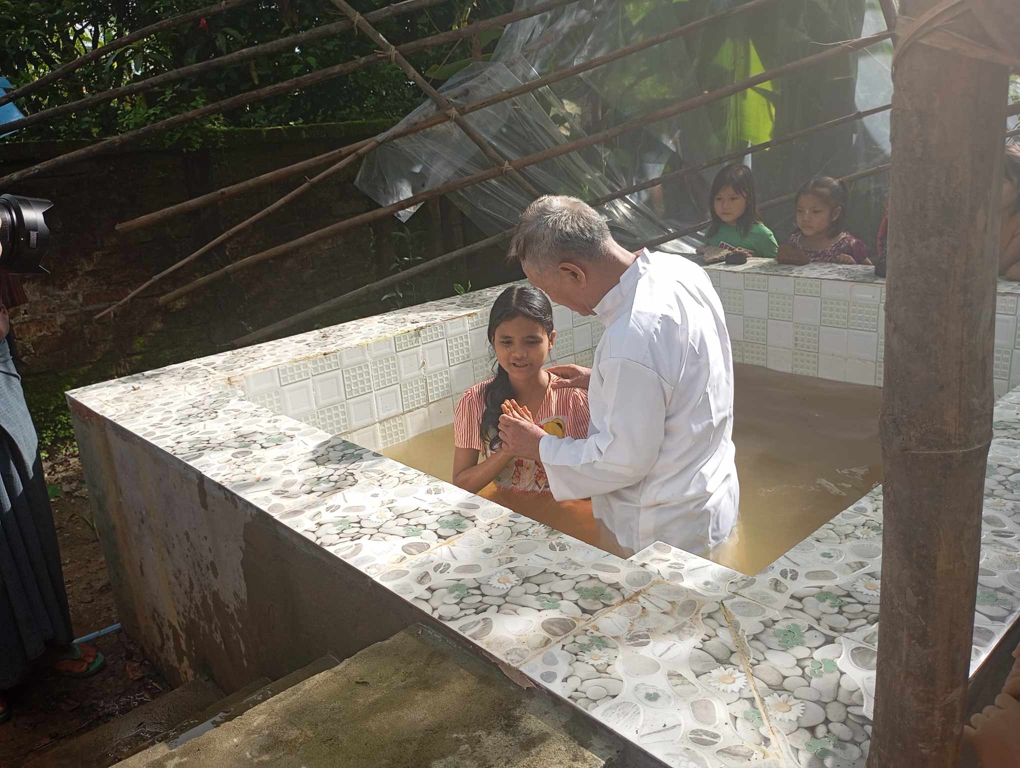 Myint Lwin Baptism - Tablet