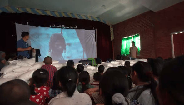 JESUS FILM REACHES REFUGEE CAMPS